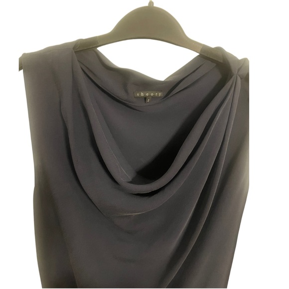 Theory Mini Shift Dress - navy - Picture 1 of 2